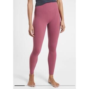 Athleta Leggings XS Petite Victorian Berry Salutation Stash Pocket Tight Workout